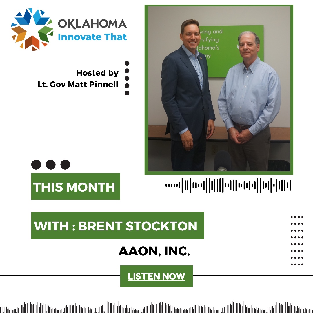 Episode 3 is now live. This episode highlights the amazing manufacturing month with AAON, inc, Headquarter in Tulsa, OK; AAON is a pioneering company in the Heating, Ventilation, and Air Conditioning (HVAC) industry. podbean.com/eas/pb-fbufg-1… #innovatethat #ocastok #podcast