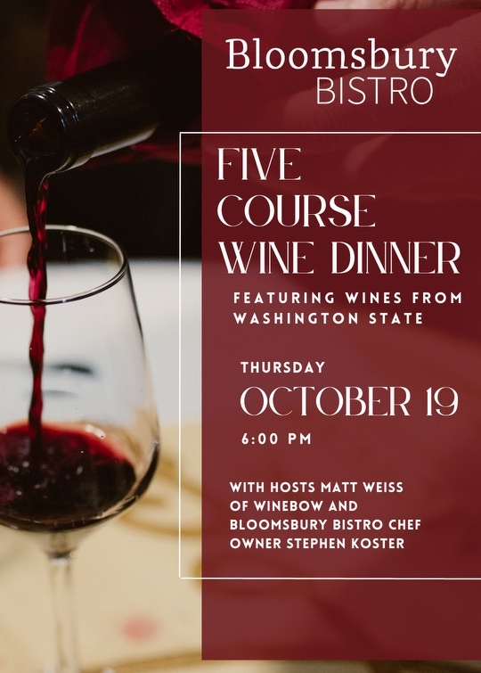TabletopMediaGp's tweet photo. Wine and dine with two of the best! 🍷🍽
Join Bloomsbury Bistro and @winebow for a collaborative five course dinner this Thursday, October 19th at 6pm.
For tickets, visit: https://t.co/hqmzYO9o01
#tabletoptalk #bloomsburybistro #winebow #raleighnc #raleighrestaurant https://t.co/cOqMgCZwrF