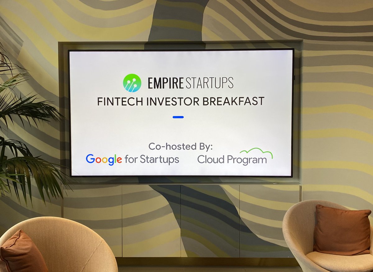 Empire Startups (@empirestartups) on Twitter photo Who's ready for NY @TechWeek?!
We're kicking off this morning with <a href="/googlecloud/">Google Cloud</a> at our FinTech Investor Breakfast! ☕️🥯🏙️
<a href="/SamTRodriguez/">Samantha Rodriguez</a> #NYTechWeek Who's ready for NY @TechWeek?!
We're kicking off this morning with <a href="/googlecloud/">Google Cloud</a> at our FinTech Investor Breakfast! ☕️🥯🏙️
<a href="/SamTRodriguez/">Samantha Rodriguez</a> #NYTechWeek