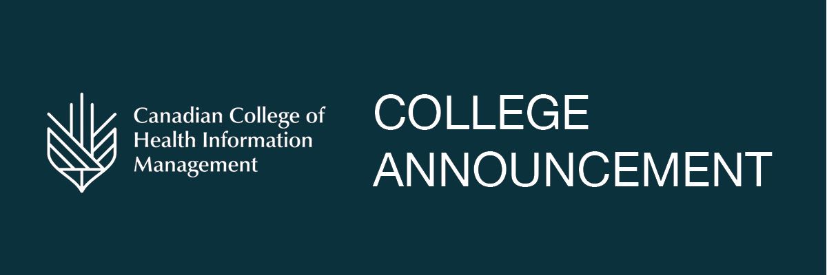 Canadian Health Information Management Association tweet media