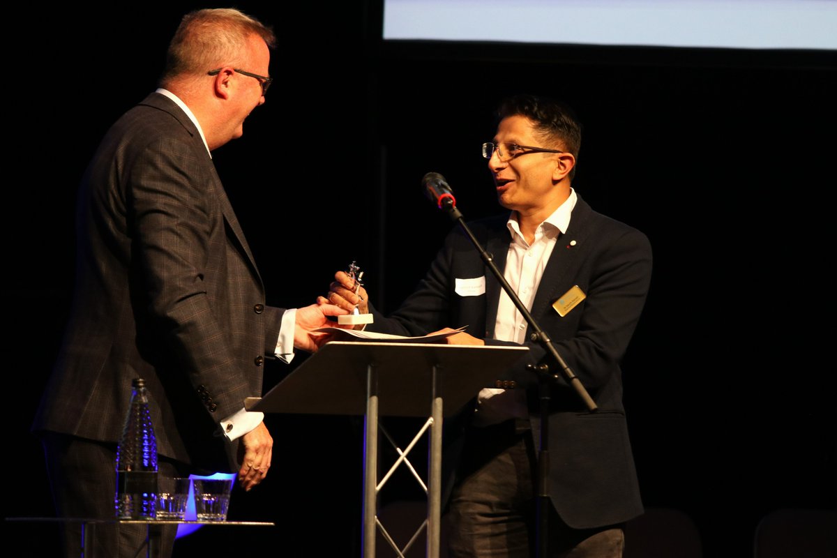 NottsHealthcare's tweet photo. Congratulations to Richard and Spencer South Ward @StAndrewsCare, winners of the Ward of the Year! #IMPACT3rdBirthday https://t.co/KUJ0Ht7R1o
