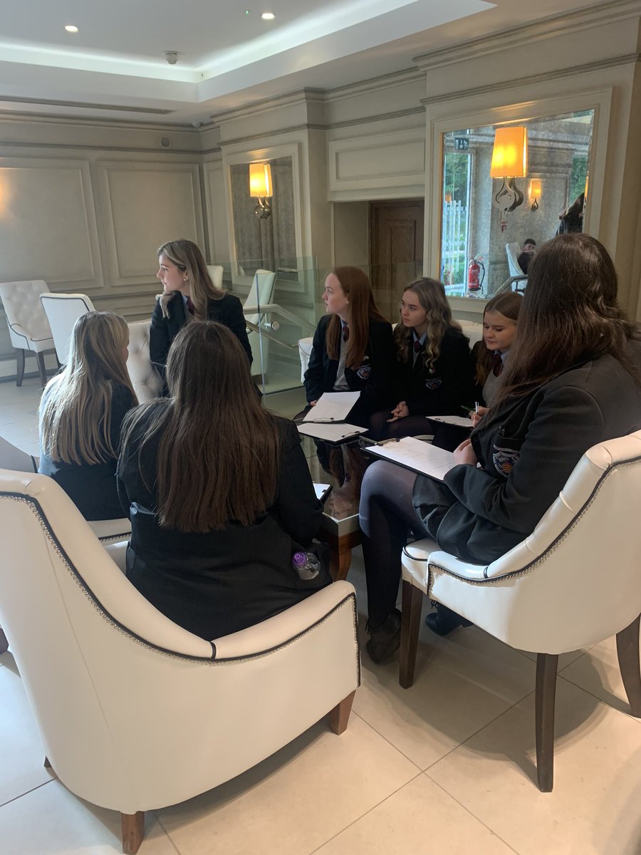 StPiusXHEDept1's tweet photo. Year 11 &amp; Year 13 students enjoying all of the amazing facilities on offer at Galgorm  Resort.  Thank you to Jade for her time, fabulous knowledge and expertise. @GalgormResort @spxks4 @spxcollege @spx https://t.co/saJM85RvuC