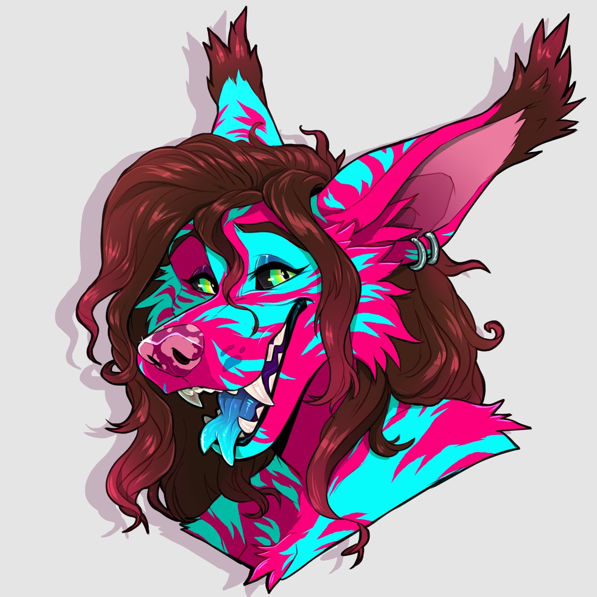 MissYazriel's tweet photo. Some @Twisthound appreciation. I miss you. I hope we can catch up soon......💖💙💖💙💖 https://t.co/JA1zWFog6f