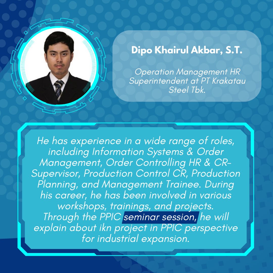ppic_upnvy's tweet photo. Follow us for further information! 👇🏻

•••

Instagram: @ppic_upnvy @icw_upnvy
Facebook Page: Industrial Career Workshop
Linkedin: PPIC UPNVY
Twitter: @ppic_upnvy @icw_upnvy

#PPIC2023
#ICW2023
#NATIONALSEMINAR
#NATIONALWORKSHOP https://t.co/gZ7JF1ZxIU