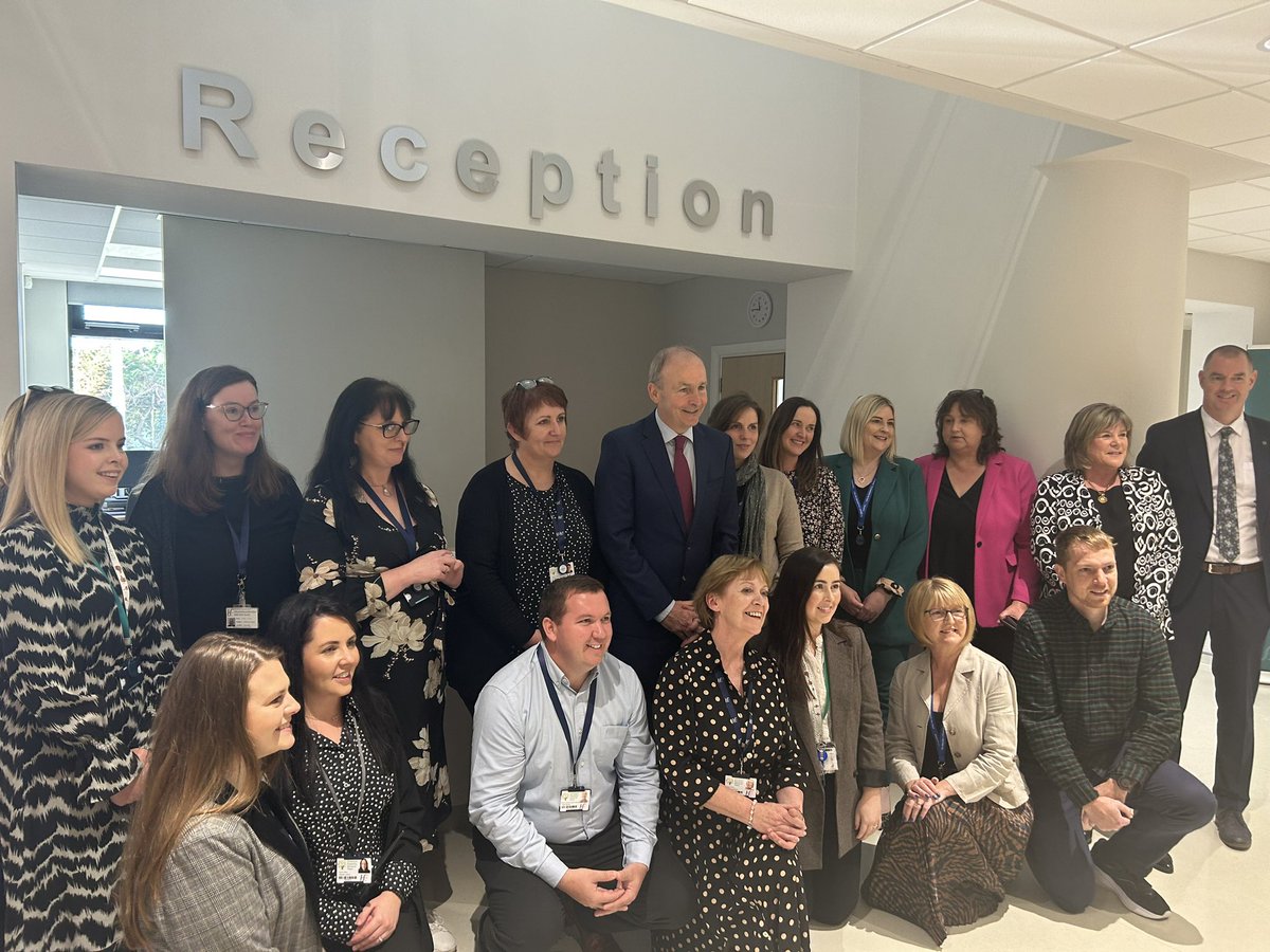 MichealMartinTD's tweet photo. Very happy to be in Tuam this morning with @AnneRabbitte &amp; @MaryButlerTD to open The Grove for adult mental health &amp; children’s disability services.

This state of the art facility will bring about real &amp; necessary change to the lives of some of our most vulnerable. https://t.co/zY9qA6gmrc