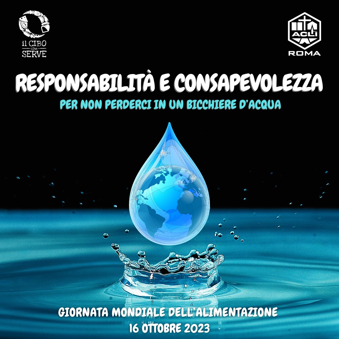 AChiServe's tweet photo. #GiornataMondialeAlimentazione quest'anno è dedicata all'acqua, cuore pulsante del nostro pianeta.
Forza, vita e bellezza. Ogni goccia ci ricorda che siamo custodi e responsabili di questo dono. Non sprechiamola e non inquiniamola ➡️https://t.co/pqVuzsHvBC https://t.co/s5rh9zwuGY