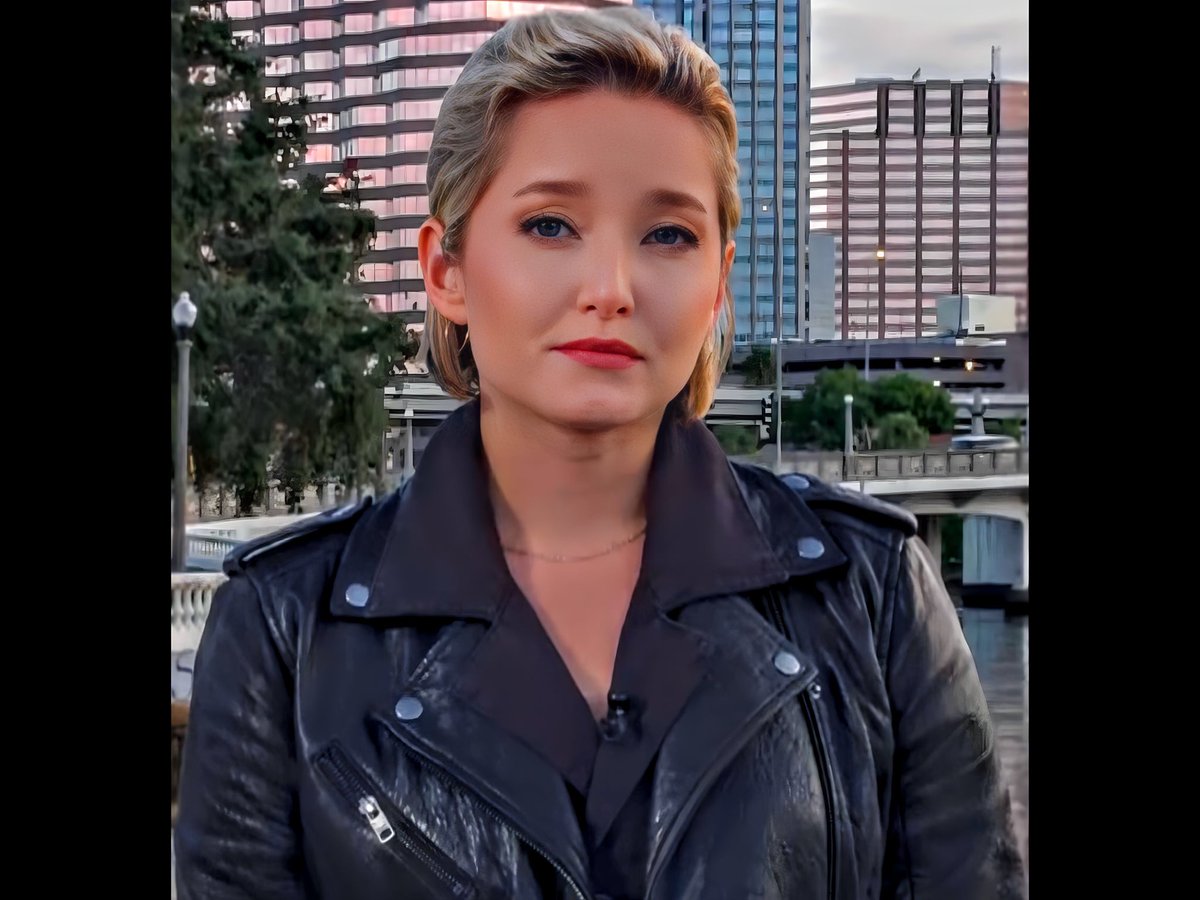 JohnMaring2's tweet photo. 😊 Monday 🌅, @DashaBurns ! Lookin’ Comfortable 🤩 🥰 Bad-Ass & ASMR Sexy On NBC 📰 Live From Tampa, FL! ☀️🏝️ 😉 The ☀️! 👍🏻 🖤 Leather 🧥 You’re Wearing In That 🤩 Live Shot! ❤️🔥😍❤️🔥 😉 The ☀️! 🫶🏻 #DashaBurns #HypeGirl ✨👱🏻♀️😎 #NiceJacket 🖤🧥🖤 #TXTerminatorVibes ✨ #WhatIsSexy? https://t.co/d4hMpkrLby