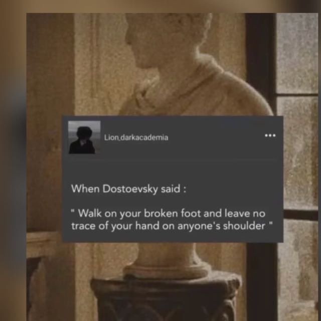 umamahsolangi's tweet photo. Absolutely no trace! 💫🤍
#dostoevsky #lifecoach #processoflife https://t.co/CCmo50TLpA