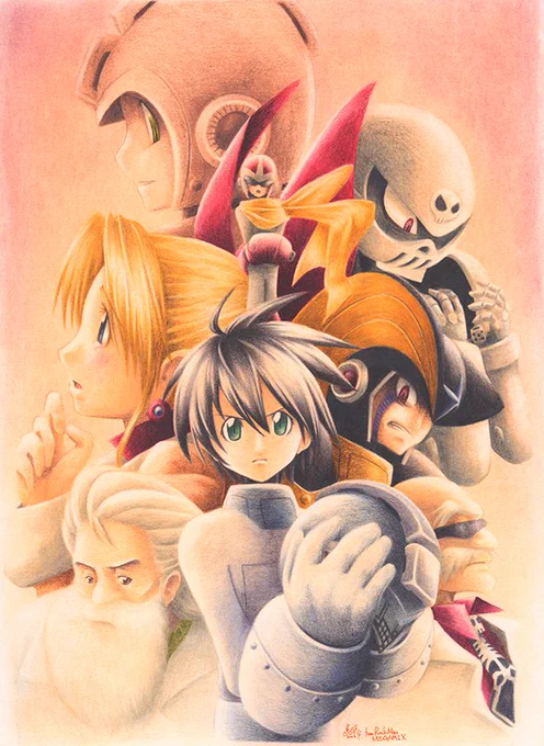 #とにかくワチャーッと集合してる絵を晒す見た人もやる