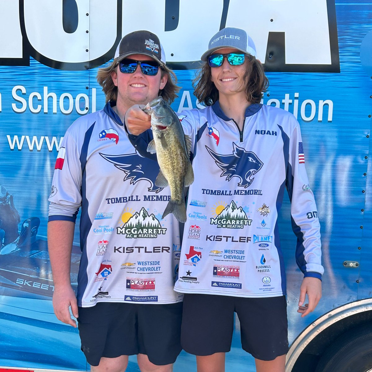 TMHSFishingTeam's tweet photo. Another tournament is in the books! 🎣 Lake Somerville proved to be a difficult lake but four of our teams brought in some keepers.

7th Place School
21st Place- Ethan &amp; Ben
22nd Place- Johnny &amp; Garrett https://t.co/iDmrjLxrOB