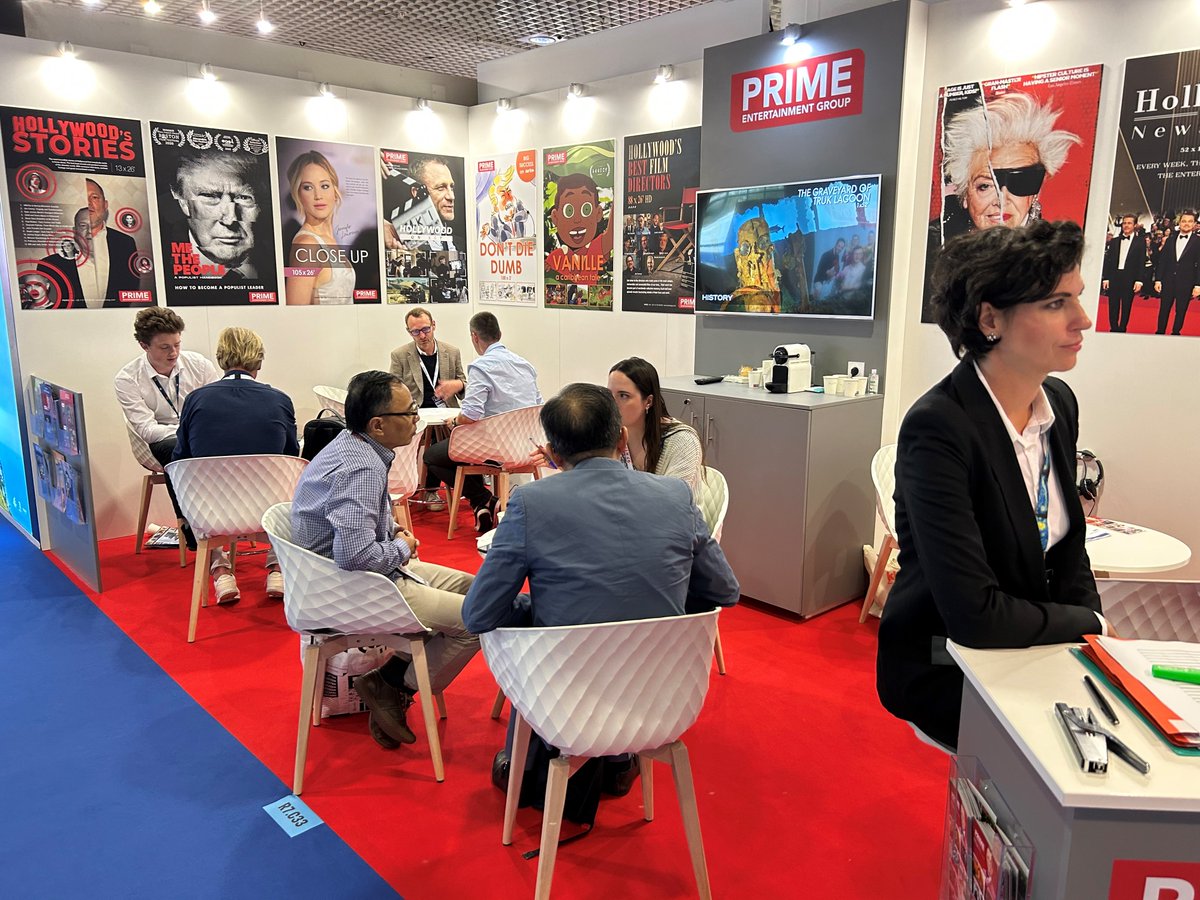 PRIMENTERTAINME's tweet photo. Come and meet us at our stand R7C33 at Mipcom - we have a lot of great programs for you! https://t.co/msS7GgDsPz