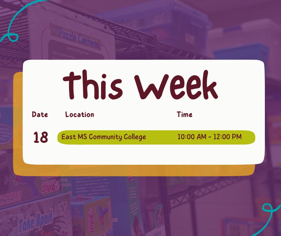 MSCCRR_msuext's tweet photo. Save the date! This week East MS Community College MSCCRR will host their Community Event! 

This event is FREE - join us for fun games and activities! 

#MSCCRR #MSUext https://t.co/r69yLpcjZy