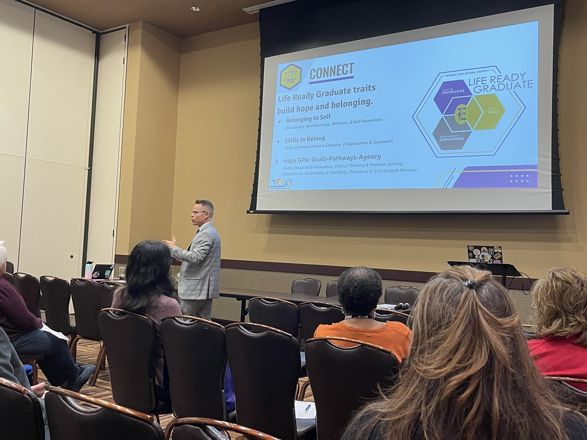 Great way to start the day at @PasaSupts @PSBA SLC Conference…@DrBTroop and his @GoMounts team presenting on their culture of belonging #PASLC2023