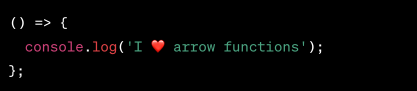 roxanamuntian's tweet image. What I like about arrow functions is that they don&apos;t have their own bindings.

#arrowfunction #javascript #reactjs #developers