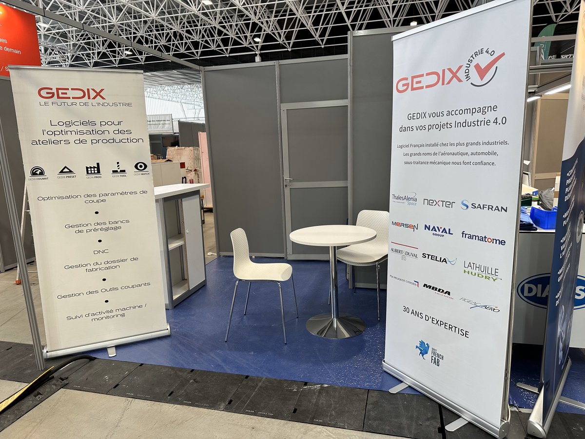 GEDIX_Software's tweet image. 🤩 On vous attend dès demain ! Hall 4 Stand E94. Salon @SalonSiane.