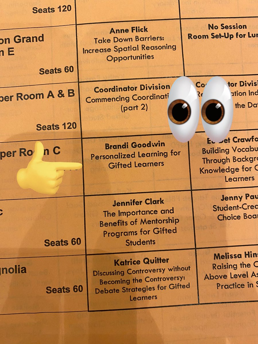 BGoodArtnGift's tweet photo. So excited to be here at the 71st annual #oagc2023 fall conference representing @NorthPointESC #giftedservices! 🙌🤩 https://t.co/xPM09FjYJ0
