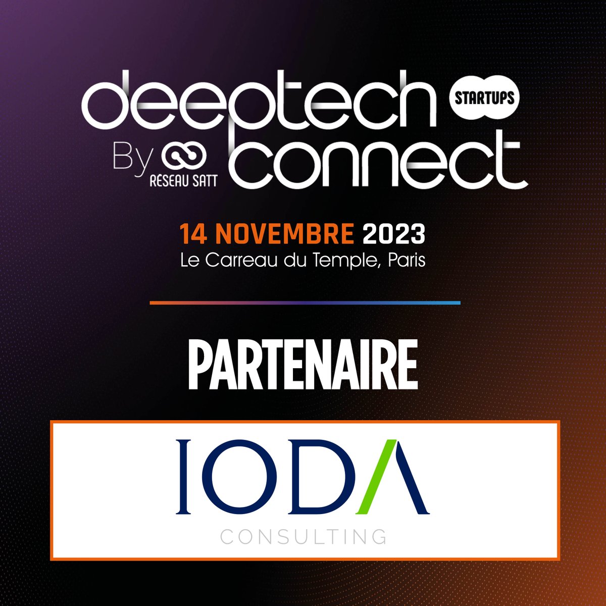 Réseau SATT (@reseausatt) on Twitter photo 🔸 PARTENAIRE 🔸 Retrouvez IODA Consulting au #DeeptechConnect !
<a href="/Iodaconsulting/">Ioda Consulting</a> est un cabinet spécialisé et reconnu dans l’accompagnement des entreprises Deeptech.
👉 iodaconsulting.fr 🔸 PARTENAIRE 🔸 Retrouvez IODA Consulting au #DeeptechConnect !
<a href="/Iodaconsulting/">Ioda Consulting</a> est un cabinet spécialisé et reconnu dans l’accompagnement des entreprises Deeptech.
👉 iodaconsulting.fr