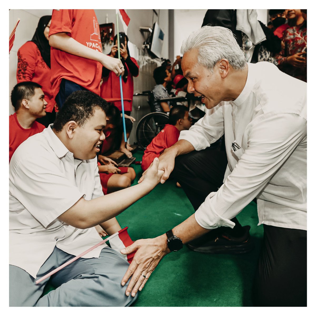 ganjarpranowo's tweet photo. Anak-anak istimewa Malang Raya. Senyum ceria mereka, kebahagiaan kita https://t.co/pCA0vjSjE1