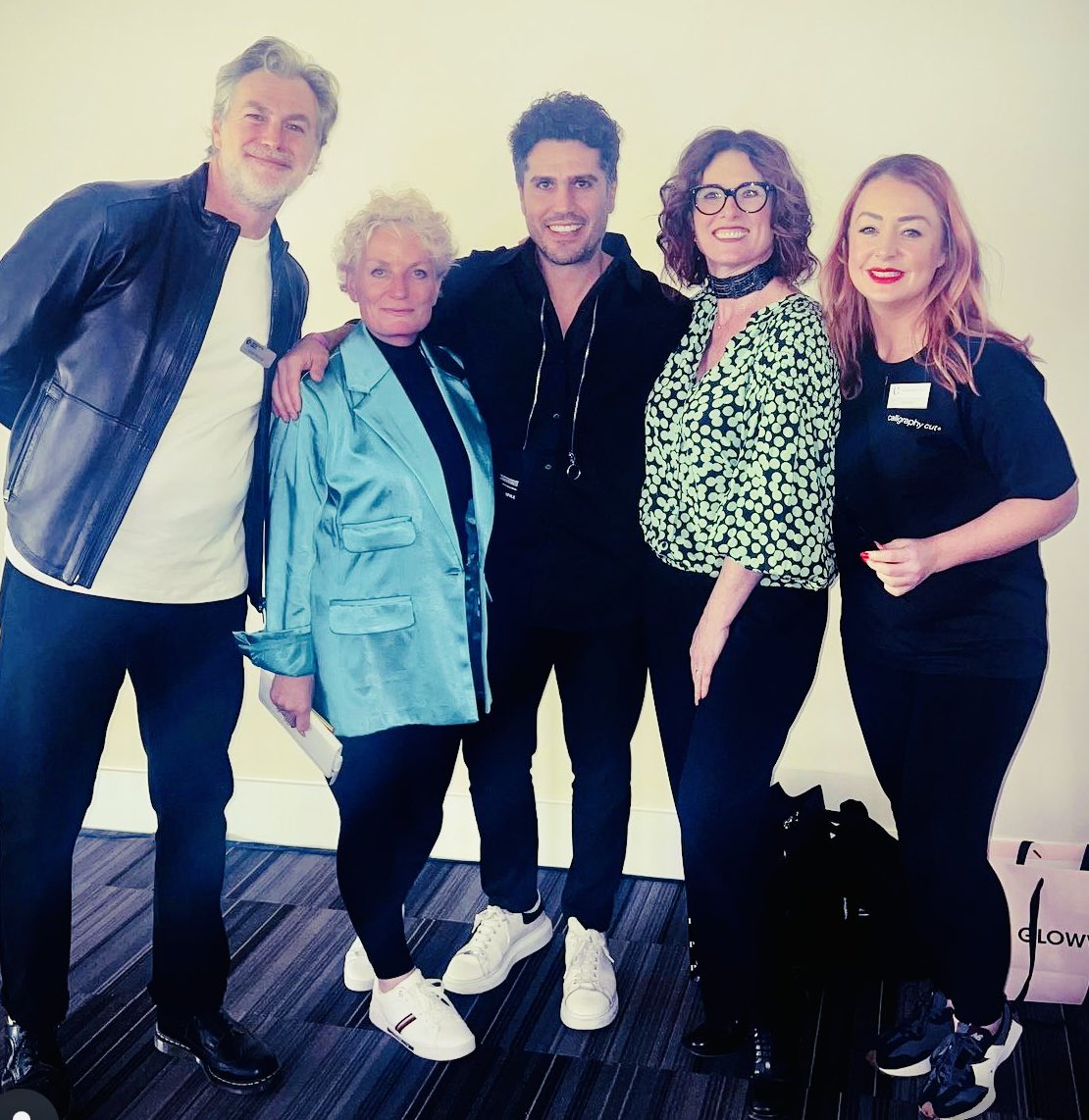 Loved being on the Business Live stage at Salon International yesterday, with these four inspiring people, thank you <a href="/hji/">Hairdressers Journal International</a> for inviting me.