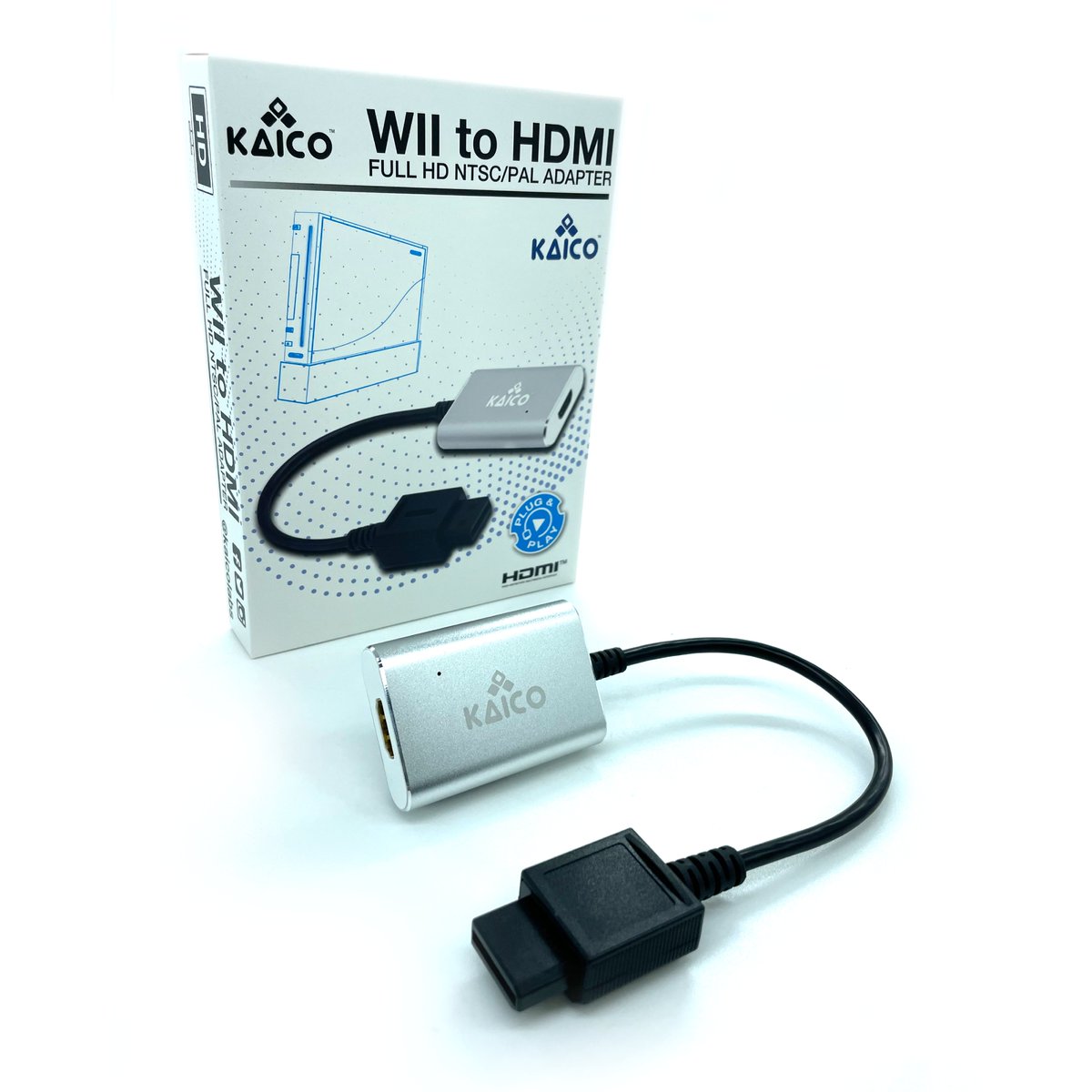 Check out our Wii to HDMI adapter available now on Amazon, eBay and our website:

kaicolabs.com/product/kaico-…

An easy to use plug and play solution for HDMI on a Nintendo Wii

#Nintendo #wii #Kaico