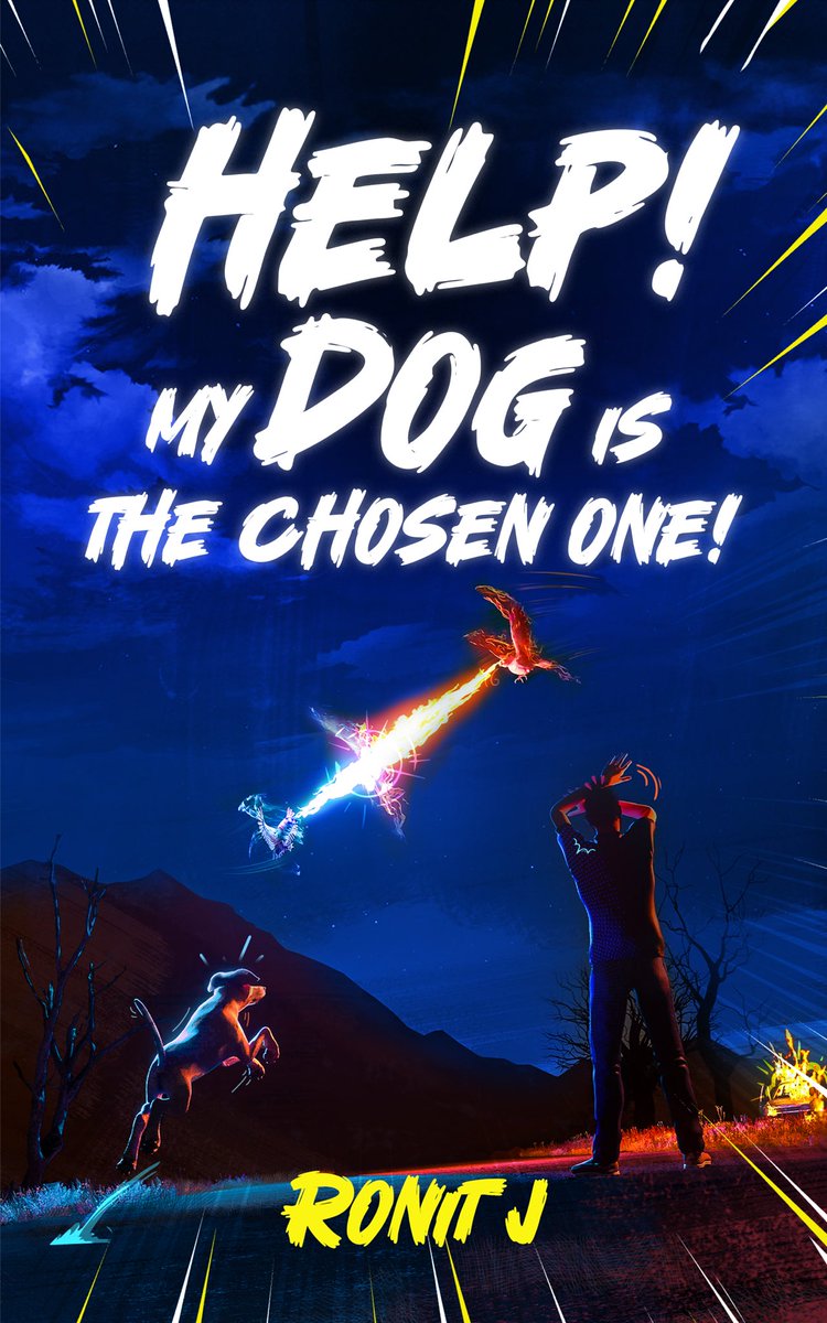 ‼️Cover Reveal‼️

‘Help! My Dog Is The Chosen One!’

Please excuse me while I scream in excitement at how perfect @thehyphn's artwork is. 

What do you think?

#bookcoverdesign #bookcoverart #bookcover #fantasybooks #urbanfantasy #selfpublishing #comingsoon #HMDITCO #CoverReveal