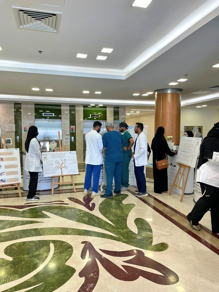 DiriyahHospital's tweet photo. تزامناً مع #اليوم_العالمي_للتخدير قسم التخدير بـ #مستشفى_الدرعية وبالتعاون مع قسم تقنية التخدير بـ #جامعة_المعرفة يقيم معرضاً توعوياً والذي  أشتمل على عدة أركان توعوية ت��دف الي التعريف بدور التخدير وأهميته.  
#اليوم_العالمي_للتخدير 
#تجمع_الرياض_الصحي_الثالث https://t.co/QD6ti6qW8i