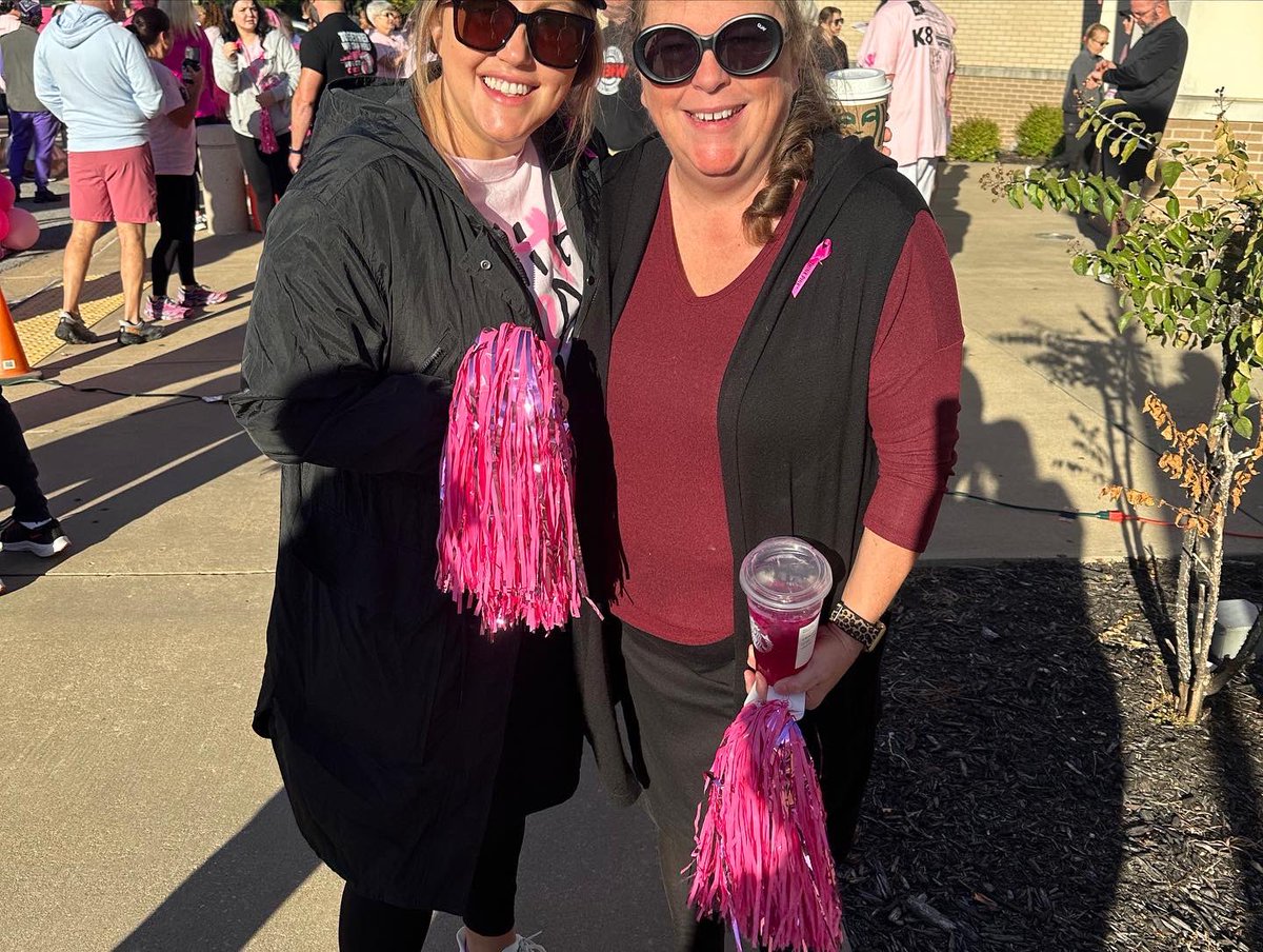 As some of us walked and others ran the course through Arkansas State University, we all worked towards the same goal: supporting and honoring those with breast cancer. Thank you to St. Bernards Women's Council for hosting another great event.