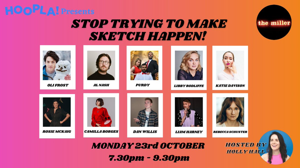 We're baaaccccck at @themillerpub next Monday night with all of these beauties! 7.30pm! See you there! 🥳 eventbrite.co.uk/e/728740491427…