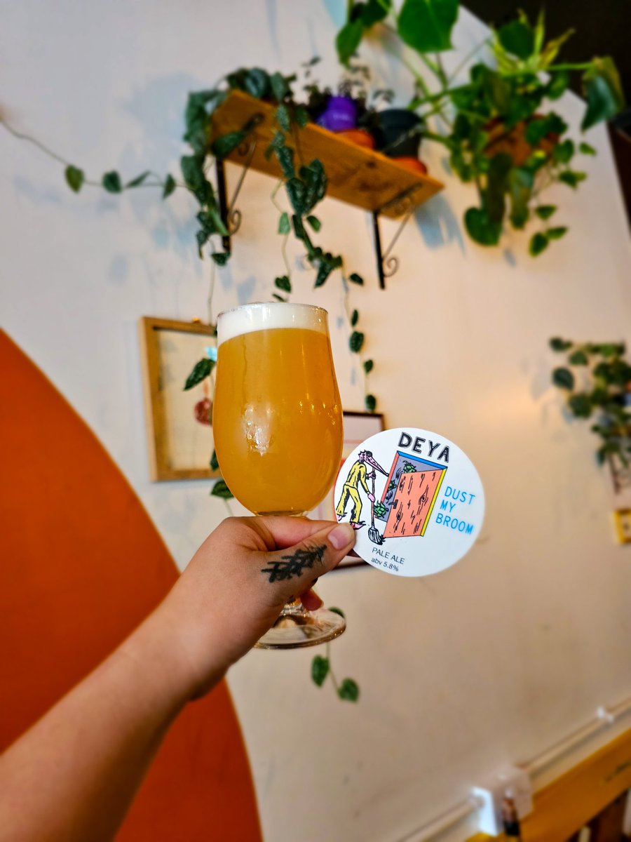 It's been a hot minute since we've had a <a href="/deyabrewery/">DEYA</a> on our taps, when we saw this on the <a href="/RadBeerCo/">RAD Beer</a> order list we were buzzed to snap it up. If you're a fan of juicy citrussy hops, this is the beer for you! 🧃💛🧡