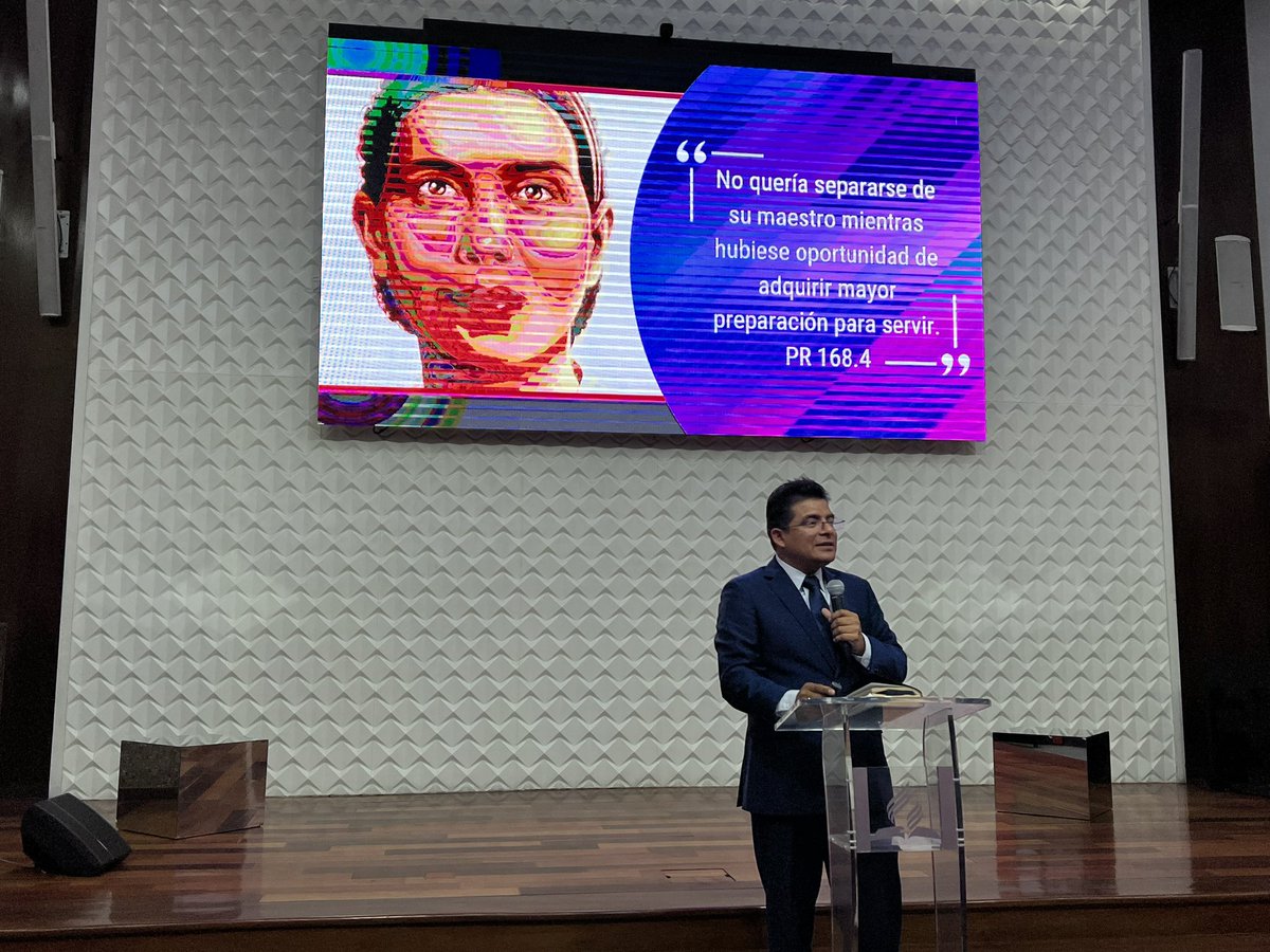 Aprender debe ser siempre el gran Desafío del pastor!
<a href="/PrMontalvan/">Pr. Daniel Montalvan</a>