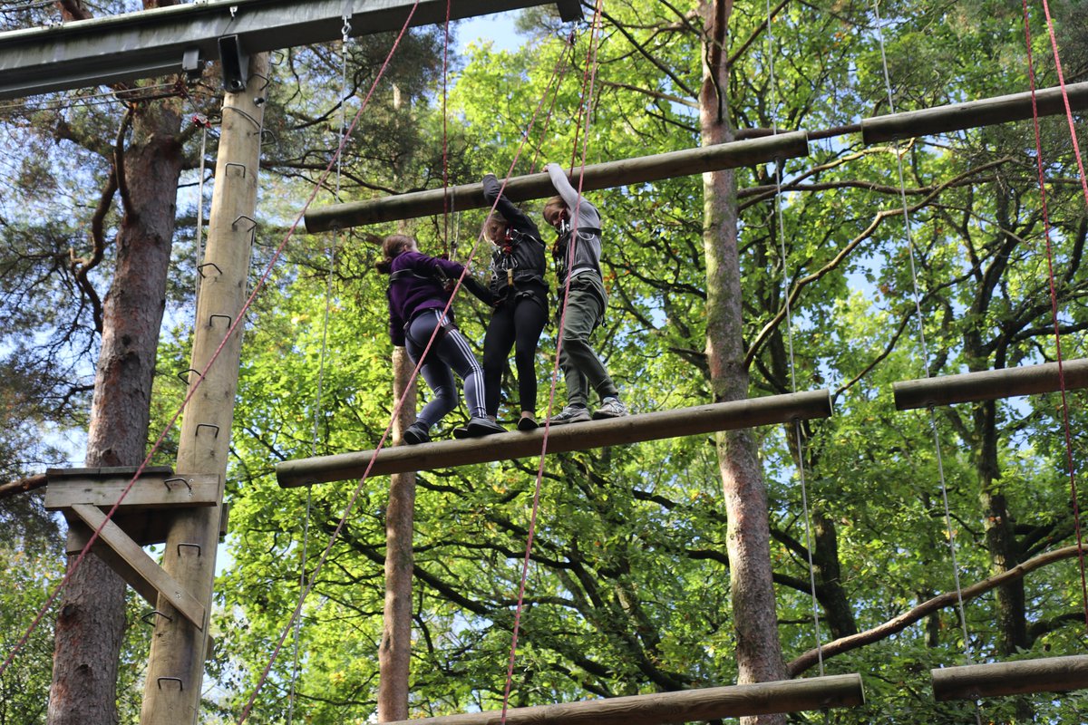 StPaulsSurrey's tweet photo. Students (and staff) having a whale of a time on the PGL trip in Hazelmere this weekend. #PGL #sportsactivities #outdoorasctivities #adventures #MemorableExperiences #teamskillls #rockclimbing #archery #trapeze #absailing #survivorskills https://t.co/2jDjoX3REt