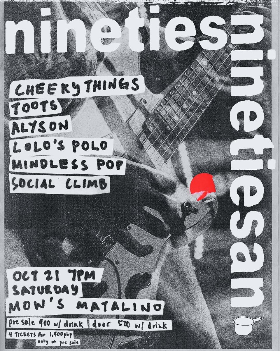 socialclimbmnl's tweet photo. Playing at Mow's this Saturday for Alt/Tab Productions’ nineties ninetiesan! Come through if you wanna hear some new stuff 👀 https://t.co/Y5CShhoYgC