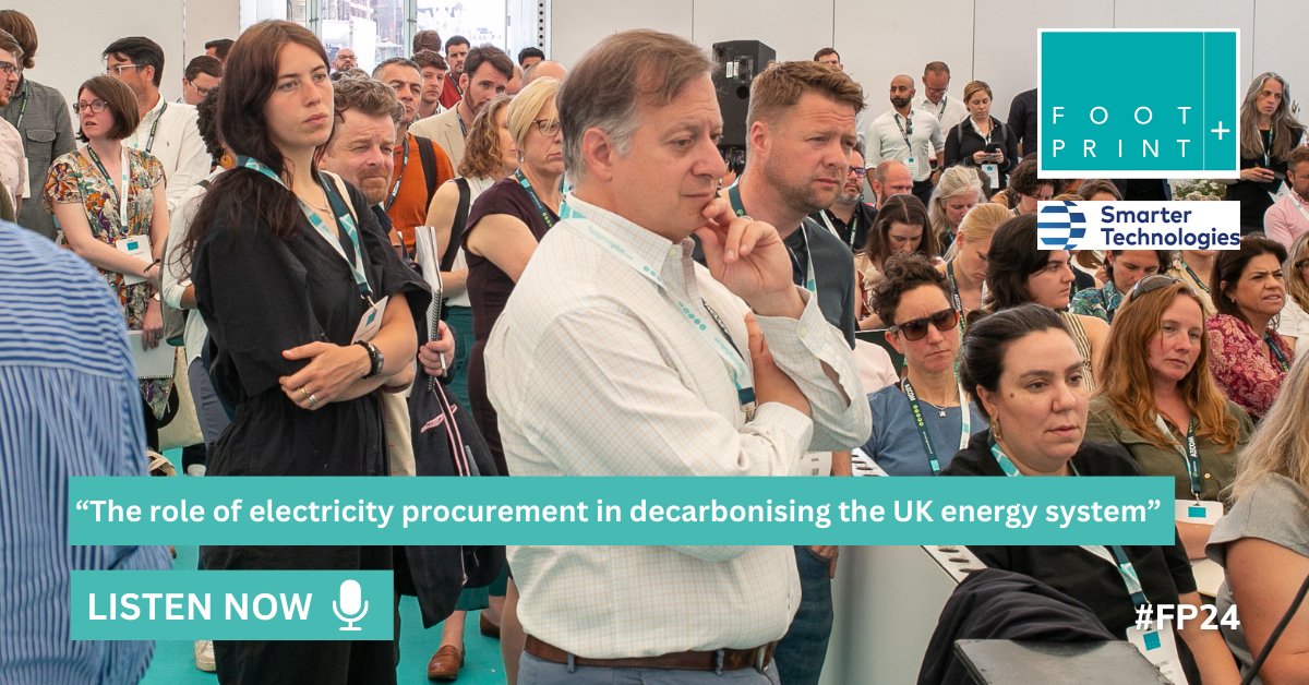 Discover more about the role of electricity procurement in decarbonising the UK energy system⚡ Only on our podcast ➡️ bit.ly/3QdLjd2 @SmarterTech_UK #FP24 #NetZero #ukenergy