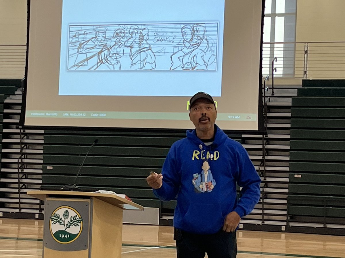 Charlotte Country Day School welcomes award winning graphic novelist <a href="/JerryCraft/">Jerry Craft</a>