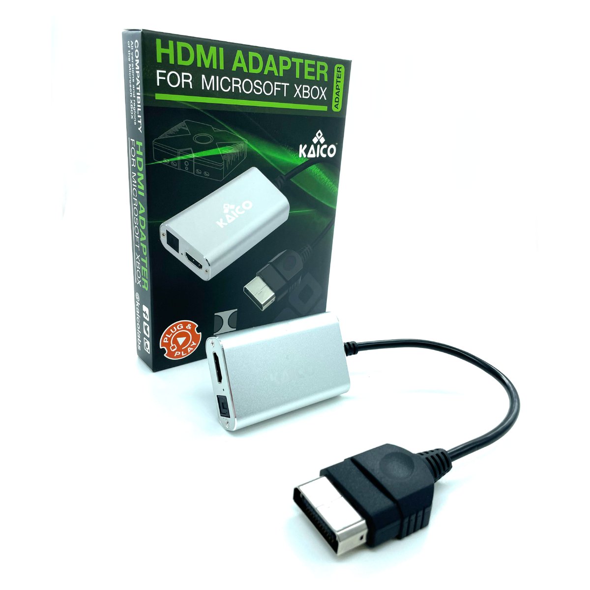 Kaico Original Xbox HDMI Adapter now available on Amazon, eBay and our Website

kaicolabs.com/product/origin…

Enjoy your classic Xbox games on a HD TV

#Microsoft #Xbox #Kaico #HDMI