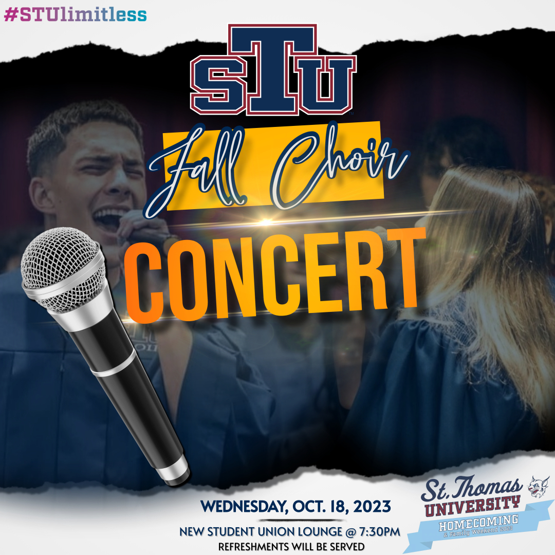 STUChorus's tweet photo. Join us for our annual Fall concert this Wednesday at 7:30pm, for songs of "Hope and Inspiration" on the New Student Union Stage at no cost. #fallconcert #songsofpeace #songsofworship #popmusic #stuchoir https://t.co/lRAD2gvIKv