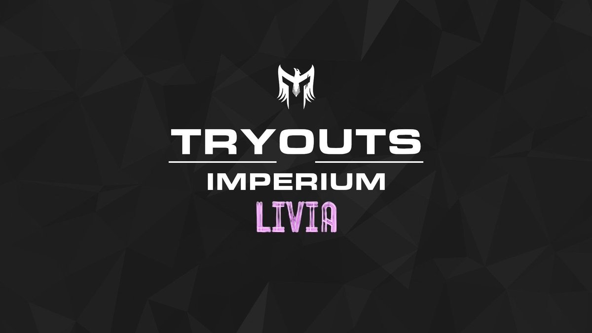 🔓🇪🇸 TRYOUTS ABIERTOS

Si quieres formar parte de Imperium Livia, nuestro roster femenino de valorant es tu oportunidad.

🔓🏴󠁧󠁢󠁥󠁮󠁧󠁿 OPEN TRYOUTS

If you want to be part of Imperium Livia, our female valorant roster is your opportunity.

📬 Cualquier duda MD

forms.gle/86T4oYS6x4tEHr…