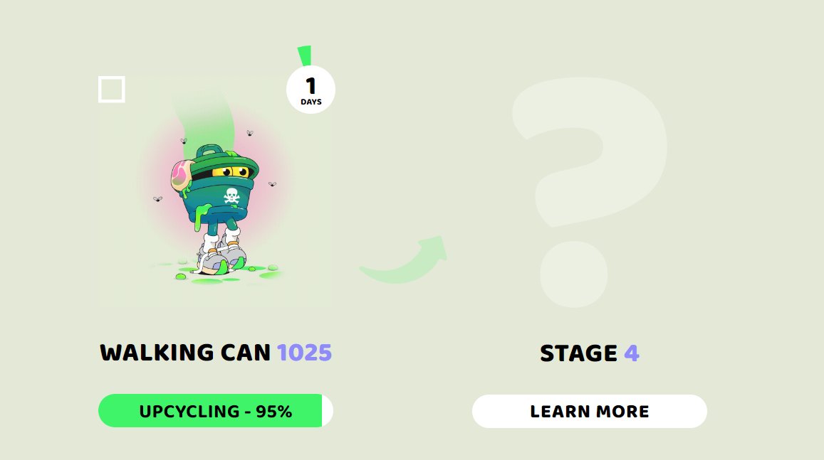 INVESTIRDOZERO's tweet image. GM FRIENDS What will happen next, I&apos;m looking forward to it👀

#garbageuniversity