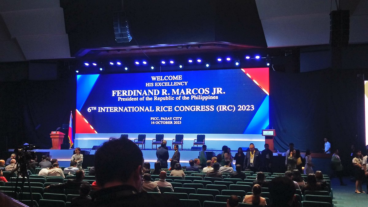 andomariot's tweet photo. IRC2023 was quite impressive today with all enablers of innovation in conversation ,  farmers,  governments ,  funding organizations,  private sectors and the researchers . Congratulations to the cenvener team from IRRI, DA, PhilRice and DLG. https://t.co/U7TiJRvytZ