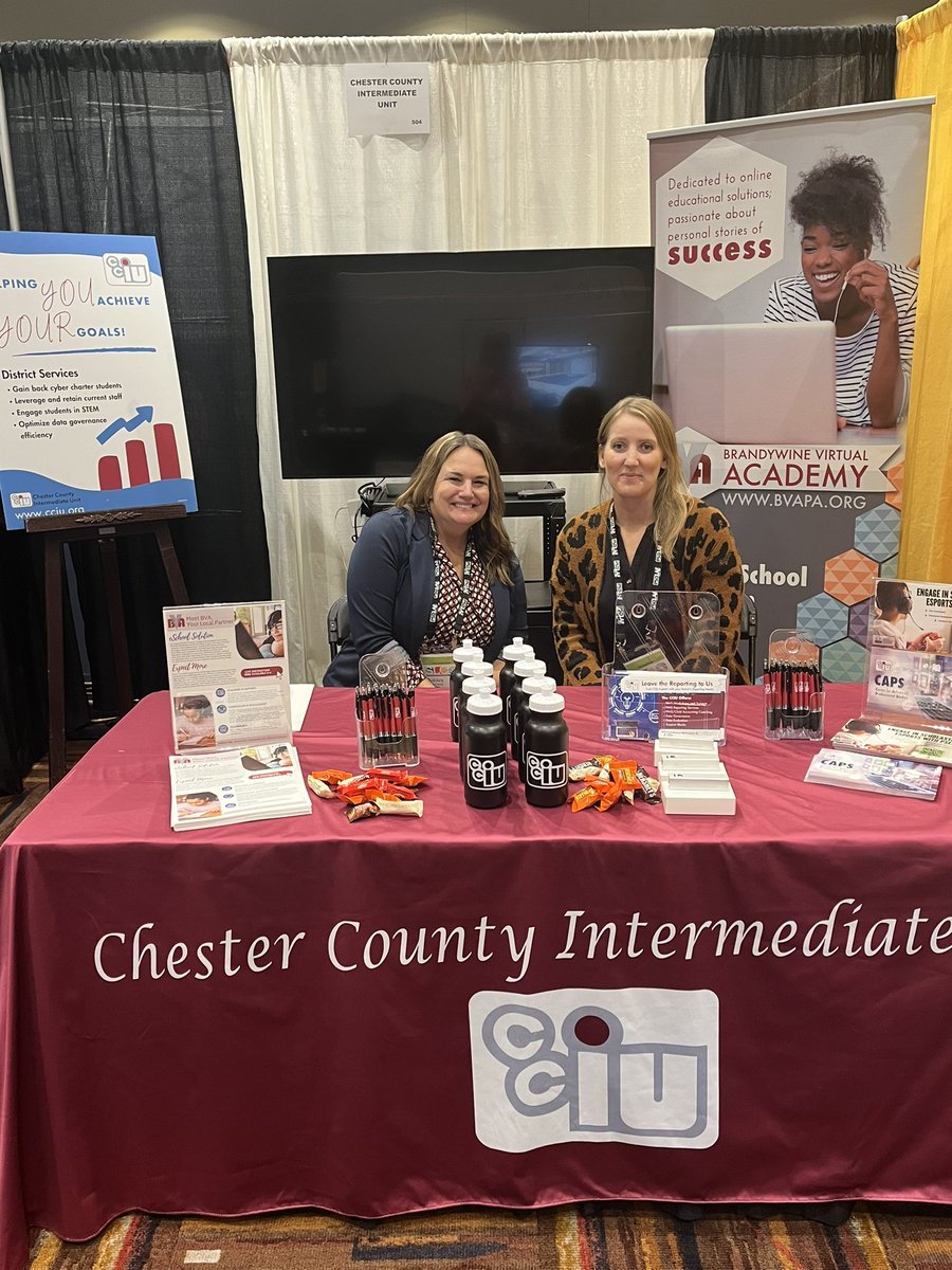We are all set to go at PSBA-PASA Leadership Conference. Stop by CCIU’s booth and learn about our online educational services. #TeamCCIU