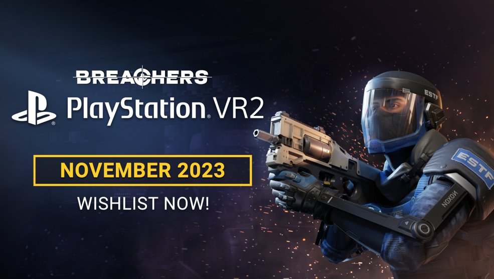 cxizes's tweet photo. Breachers comes to PSVR2 this November, including adaptive triggers, trophies, and enhanced graphics.

You can wishlist it here.
https://t.co/2uKF87rXvI https://t.co/UHk8MKnt43