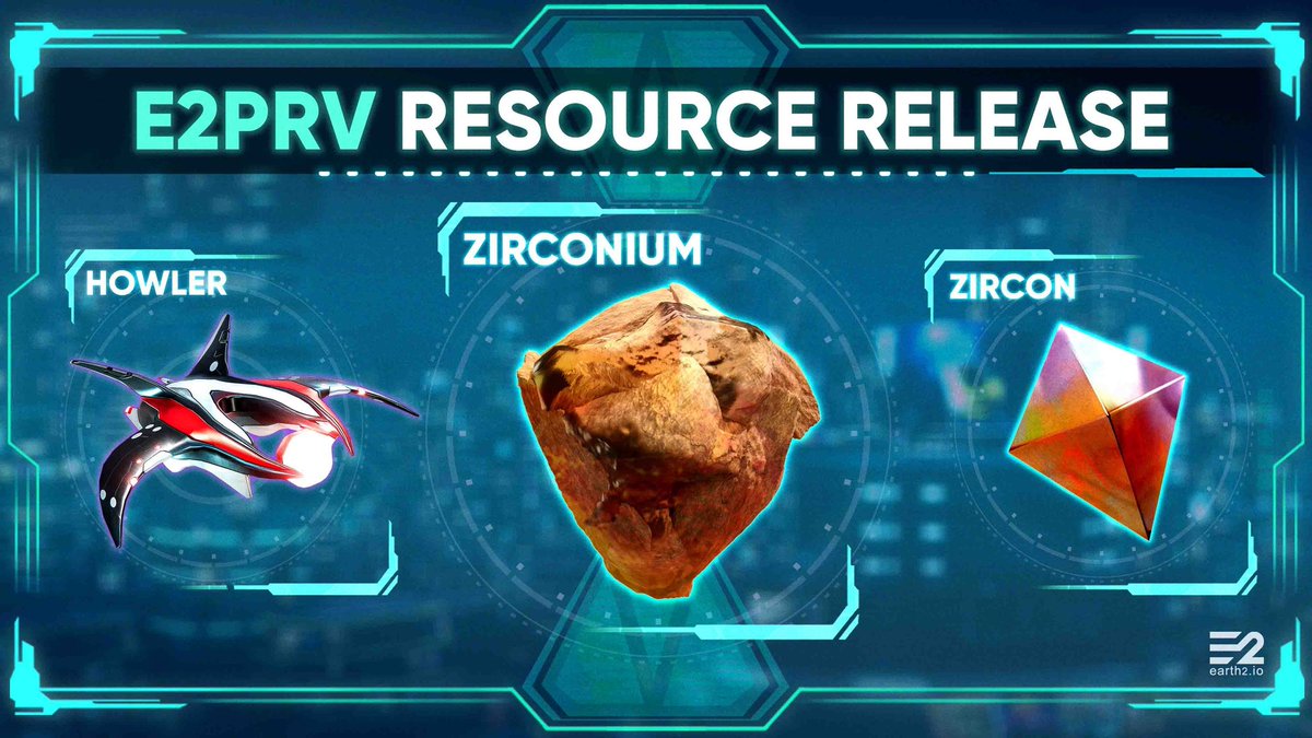 𝗥𝗲𝘀𝗼𝘂𝗿𝗰𝗲 𝗥𝗲𝗹𝗲𝗮𝘀𝗲: 𝗭𝗶𝗿𝗰𝗼𝗻𝗶𝘂𝗺

Zirconium is currently available to claim via the E2PRV system! There have been well over 1240 claims submitted for Zirconium since its release and with only 10 more foundational Resources remaining, don't miss your chance to