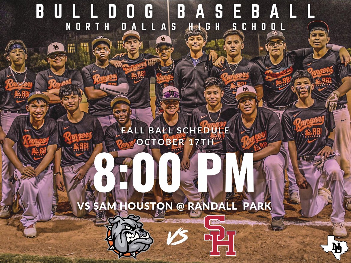 North Dallas Baseball (@NDallasBaseball) on Twitter photo 2023-10-16 13:34:00