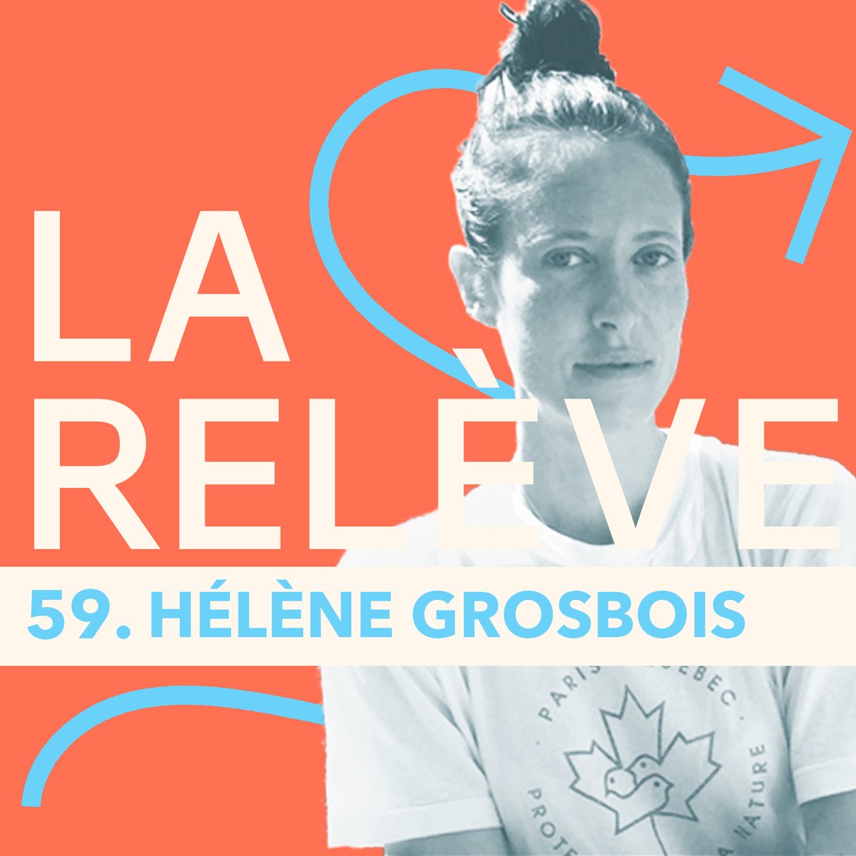 Pour le nouvel épisode du #podcast La Relève, @thiblam reçoit Hélène Grosbois, #activiste environnementale passionnée et #engagée. Pour écouter l'épisode : audmns.com/YeIMkDV #écologie #environnement