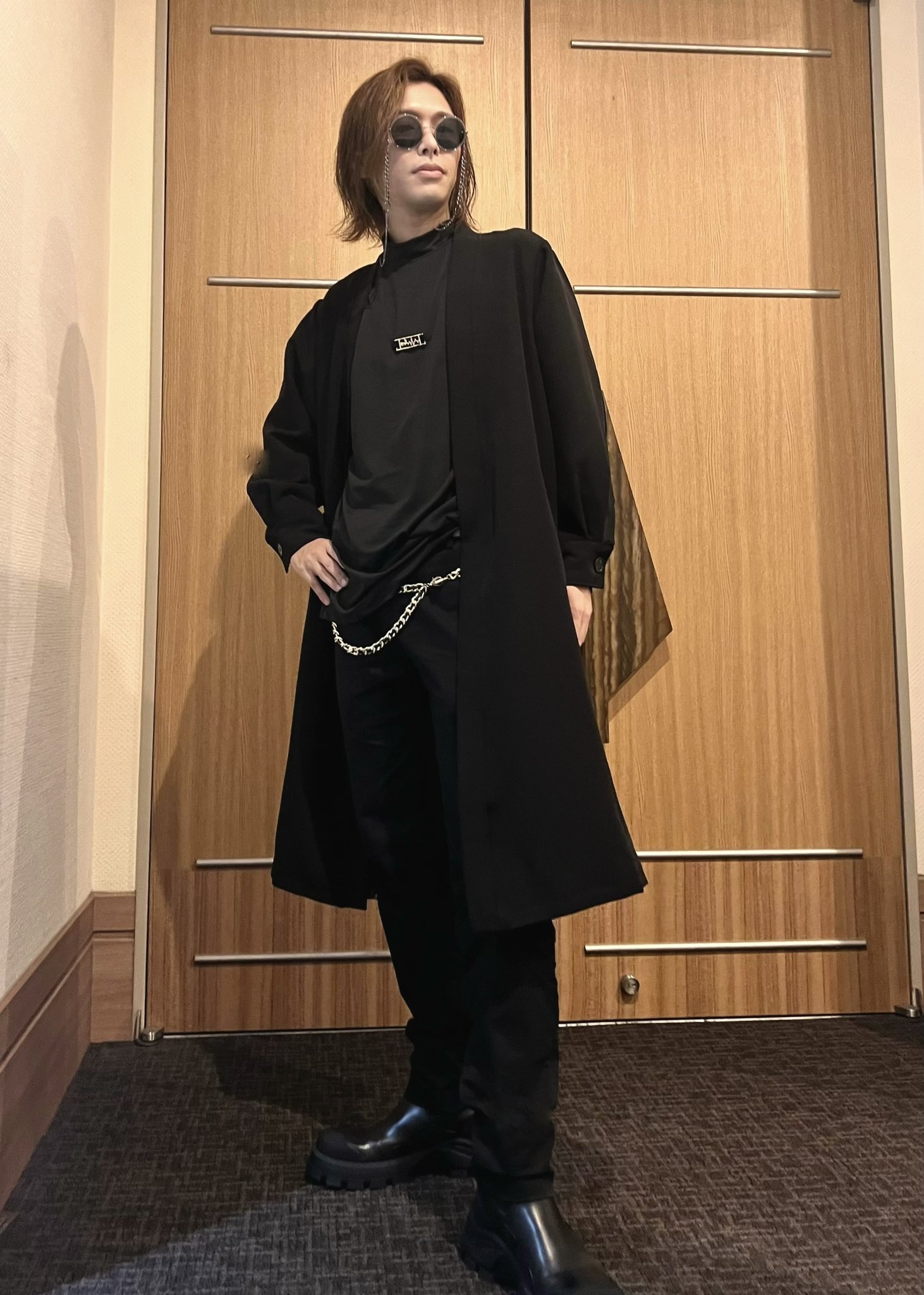 CULLT ロングジャケット ブラック
