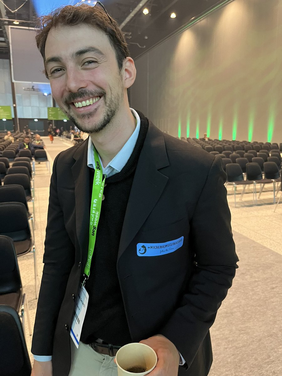 Another of the #microbiomeclinicians at the #UEGWeek! #UEGWeek2023 @DrBenechNicolas