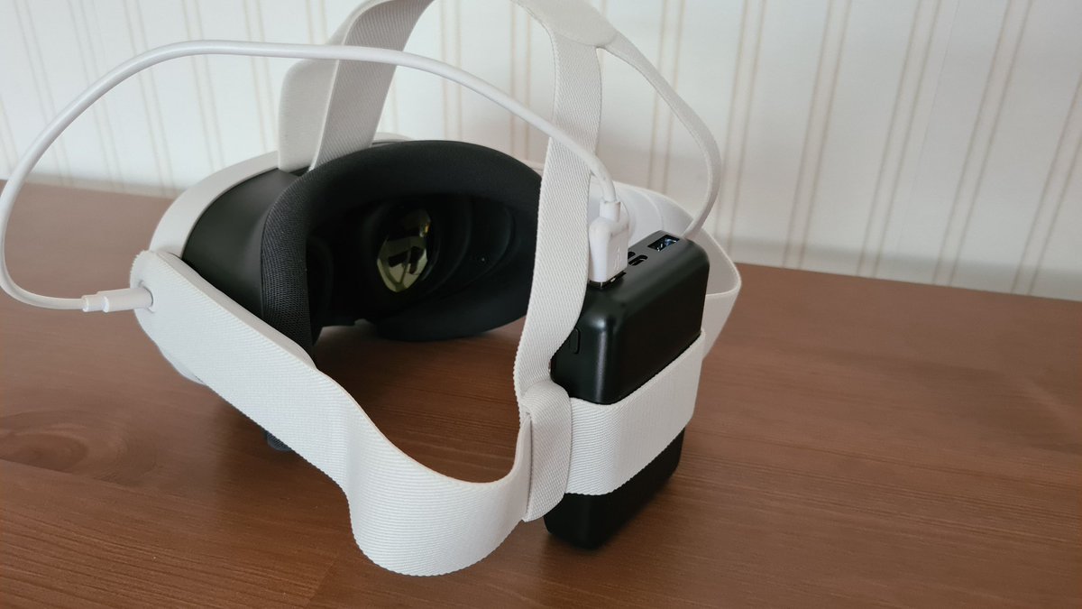 I don't like the #Quest3 strap but after discovering this hidden feature I might reconsider... 🤣
#VirtualReality #mixedreality #DIY