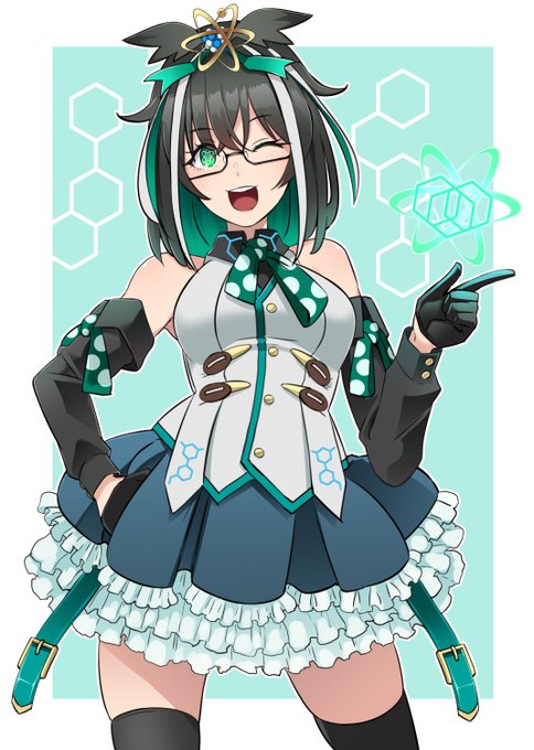 たまにどっかの配信で降臨するの好き 
#目が疲れたから緑の作品が見たい 