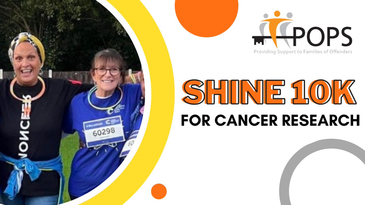 On Friday night Diane Curry, POPS' CEO, and Farida Anderson, POPS' founder, took on the Shine Night Walk, tackling 10k to raise funds for Cancer Research. Congratulations on successfully completing the course and for your fundraising efforts!