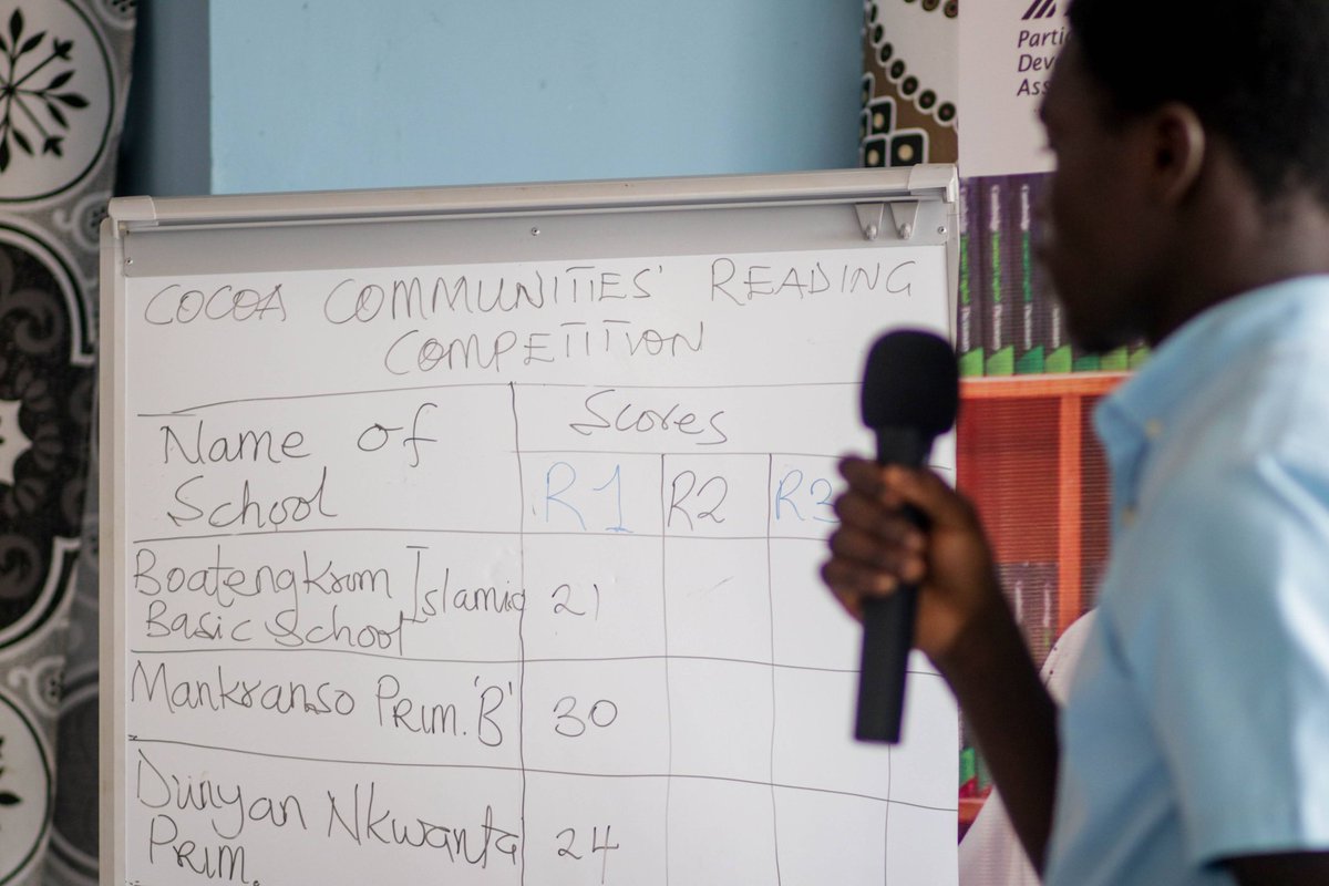 pdaghofficial's tweet image. @pdaghofficial &amp;amp; #MagicLibraries Foundation was proud to host #Cluster-Level #Reading Competitions under the #CocoaCommunities' Library Project.Ten(10) schools from the Ahafo-Ano districts competed for coveted spots in the upcoming #Annual Reading Festival!
